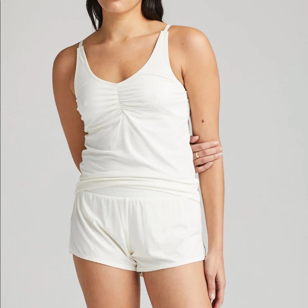 Richer Poorer Set Night Knight Sleep Tank & Shorts